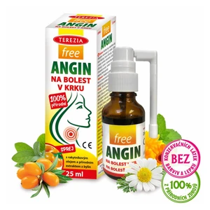 TEREZIA FreeAngin sprej na bolest v krku 25 ml