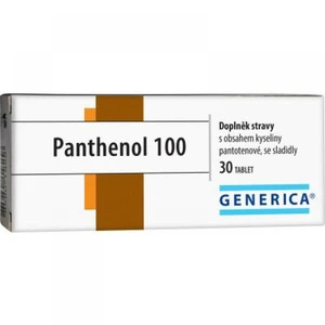 GENERICA Panthenol 100 30 tablet