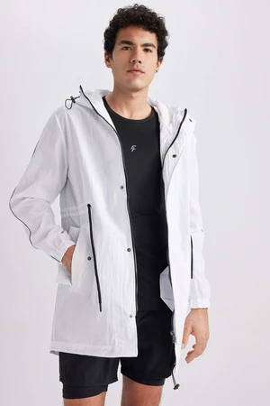 Defacto Fit Standard Fit Hooded Raincoat