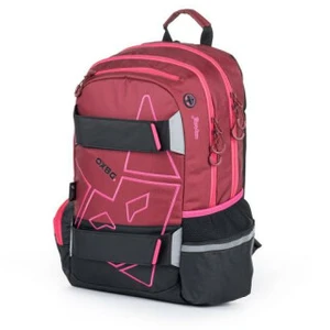 Oxybag Studentský batoh Sport Fox red