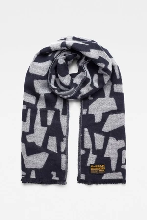 G-STAR Scarf - DORALA blue and white