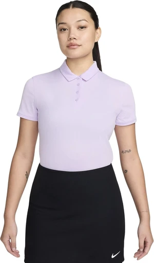 Nike Dri-Fit Victory Solid Womens Violet Mist/Black XS Chemise polo