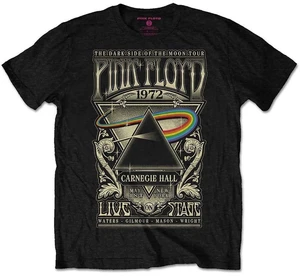 Pink Floyd Tričko Carnegie Hall Poster Unisex Black 2XL