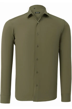 G726 DEWBERRY MENS SHIRT-GREEN