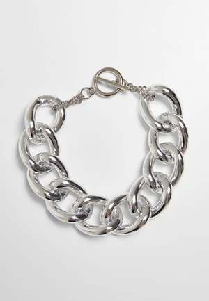 Glittering Chain Bracelet - Silver Color