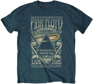 Pink Floyd T-shirt Carnegie Hall Poster Denim Blue L