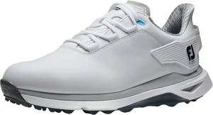 Footjoy PRO SLX White/White/Grey 41 Pánske golfové topánky