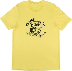 Fender Camiseta de manga corta Cyclone Amarillo 2XL