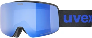 UVEX Pwdr FM Black Mat/Mirror Blue Masques de ski