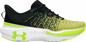 Under Armour Men's UA Infinite Elit Black/Sonic Yellow/High-Vis Yellow 41 Pantofi de alergare pe șosea