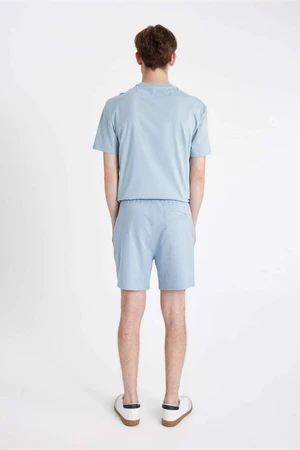 DEFACTO Slim Fit Skinny Cotton Shorts