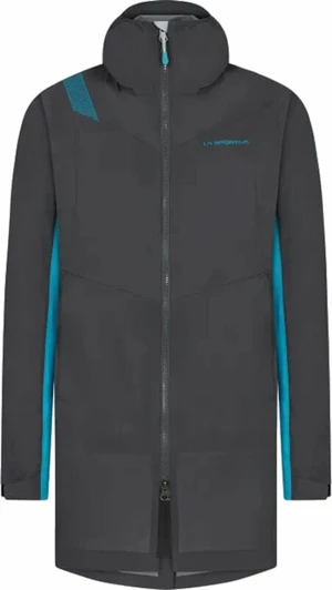 La Sportiva Xplore Parka W Carbon/Topaz S Chaqueta para exteriores