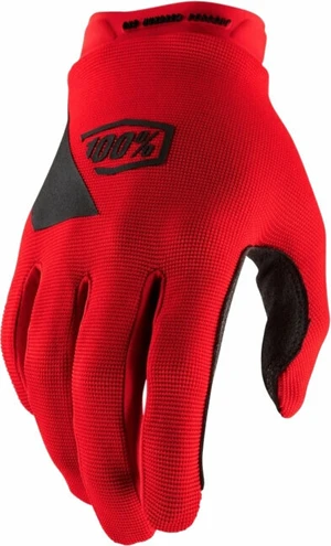 100% Ridecamp Gloves Red 2XL Cyklistické rukavice