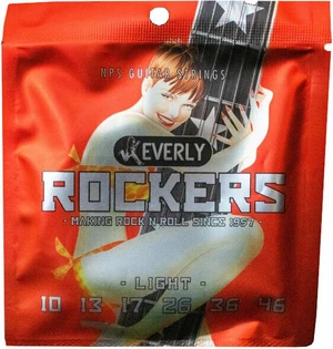 Everly Rockers 10-46 Cordes pour guitares électriques