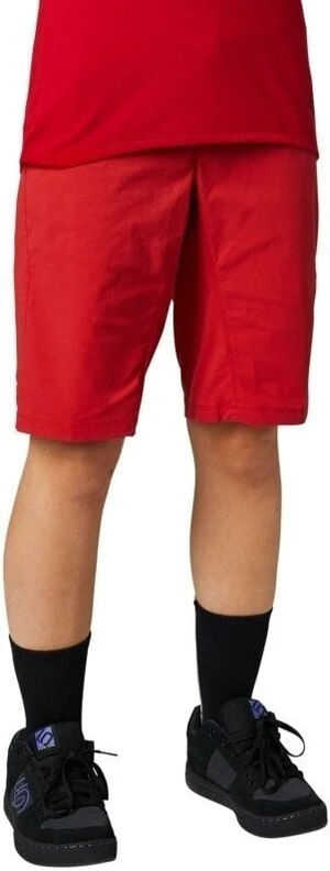 FOX Womens Ranger Short Red XS Nadrág kerékpározáshoz