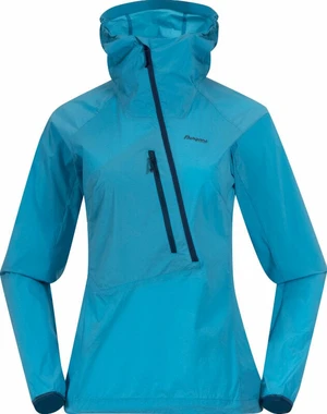 Bergans Cecilie Light Wind Anorak Women Clear Ice Blue S Veste outdoor