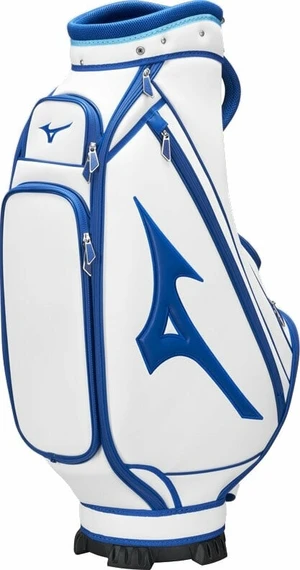 Mizuno Tour Staff Mid Cart Bag Alb/Albastru Sac de golf pentru cărucior