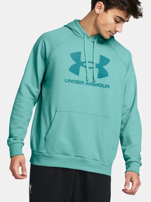 Under Armour Sweatshirt UA Rival Fleece Logo HD-GRN - Men