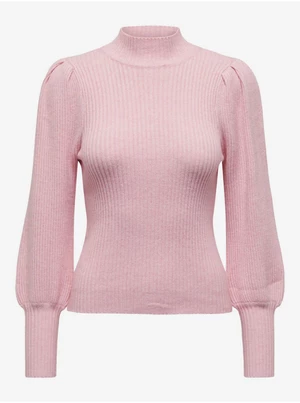 Light pink women's sweater ONLY Katia