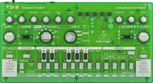 Behringer TD-3 Synthétiseur Transparent Green