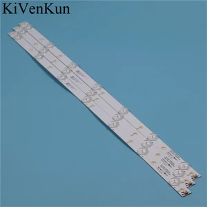 7 Lamp 620mm LED Backlight Strips For LG 32LJ500U-ZB Bars Kit TV LED Line Bands HD Lens GJ-2K16 D2P5-315 D307-V2.2 LB32080 V0_00