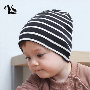 Yundfly Soft Skin-friendly Knitted Cotton Toddler Hat Fashion Children Hip Hop Bonnet Newborn Caps Hair Accessories Holiday Gift