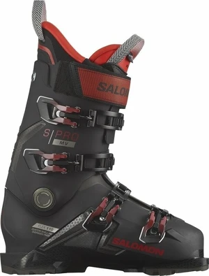 Salomon S/Pro MV 110 GW Black/Red/Beluga 27/27,5 Zjazdové lyžiarky