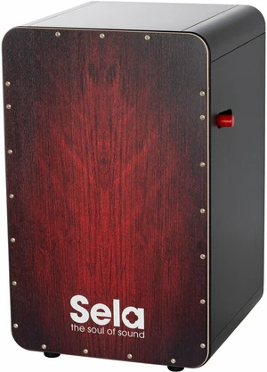 Sela SE 047 CaSela Black/Red Dragon Cajón de madera