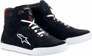 Alpinestars Chrome Shoes Black/White/Bright Red 40 Stivali da moto