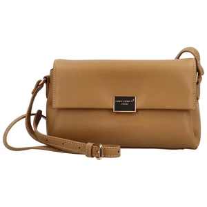 Dámska crossbody kabelka camel - David Jones Ilena