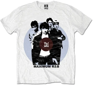 The Who T-Shirt Maximum R&B Unisex White 2XL