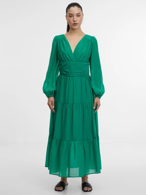 Orsay Green Women's Maxi Dress - Women's