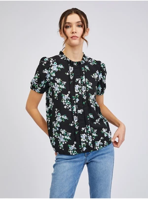 Orsay Black Women Floral Blouse - Women