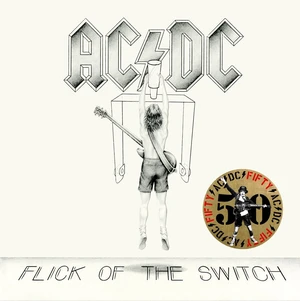 AC/DC - Flick Of The Switch (Gold Coloured) (180 g) (Anniversary Edition) (LP)