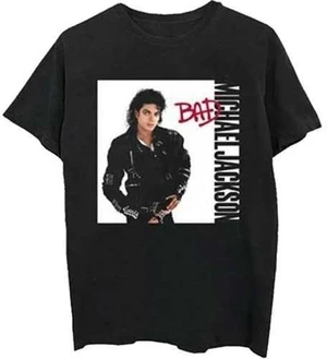 Michael Jackson Tricou Bad Unisex Black M