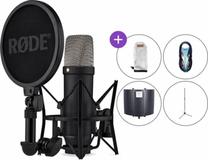 Rode NT1 5th Generation Black SET Microphone à condensateur pour studio