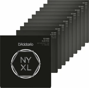 D'Addario NYXL1260 SET Struny pro elektrickou kytaru