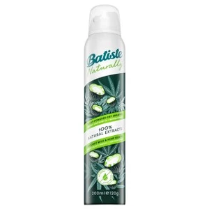 Batiste Naturally Coconut Milk & Hemp Seed Oil suchý šampon pro objem vlasů 200 ml