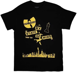 Wu-Tang Clan T-shirt Tour '23 NY State Of Mind Unisex Black L