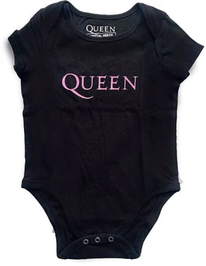 Queen Camiseta de manga corta Pink Logo Kids Black 6 - 9 Months