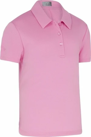 Callaway Youth Micro Hex Swing Tech Pink Sunset XL Polo-Shirt