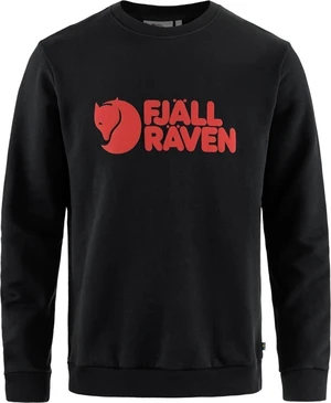 Fjällräven Logo Sweater M Black XL Outdoor Hoodie