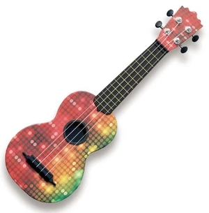 Pasadena WU-21G2-BK Multicolor Ukelele soprano