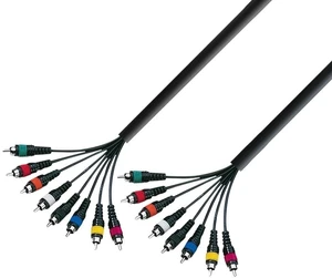 Adam Hall K3 L8 CC 0300 3 m Cable multifilar