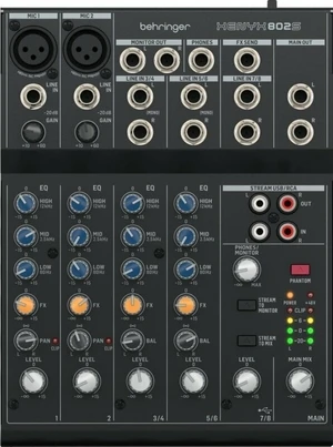 Behringer Xenyx 802S Table de mixage analogique