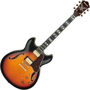 Ibanez AS113-BS Brown Sunburst Guitare semi-acoustique