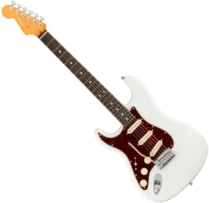 Fender American Ultra Stratocaster LH RW Arctic Pearl Guitare électrique