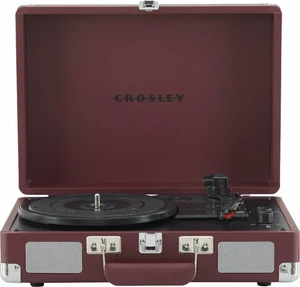 Crosley Cruiser Plus Burgundy Tourne-disque portable