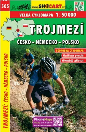 Trojmezí Česko-Německo-Polsko 1: 50 000