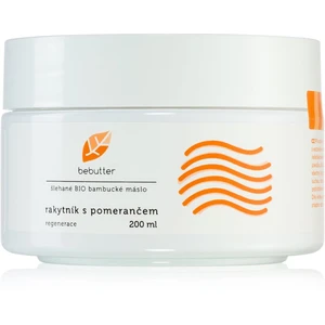 Bebutter Whipped shea butter sea buckthorn with orange bambucké maslo na regeneráciu pokožky 200 ml